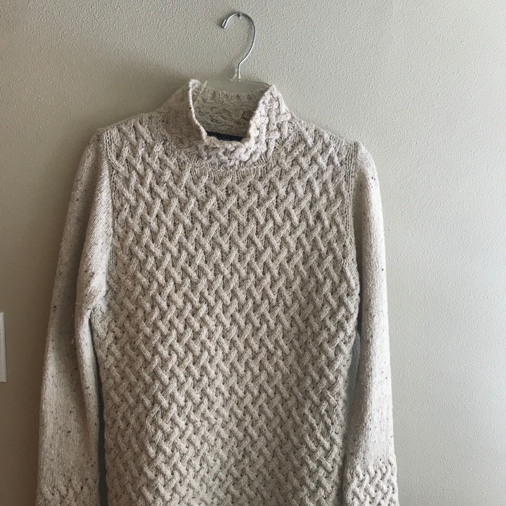 Wool/Cashmere knit turtle neck